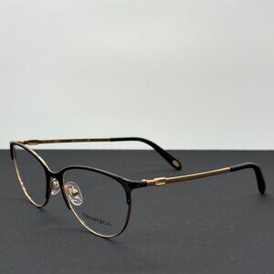 Tiffany & Co TF 1127 6122 Black & Rose Gold Eyeglasses Frames 54-16-140
